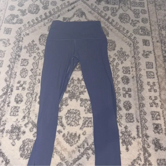 Lululemon purplish Blue Leggings - Picture 2 of 3